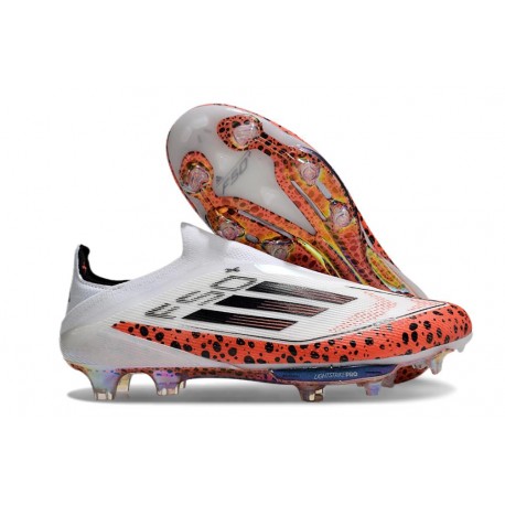 Chaussure adidas F50+ LL FG X Messi Blanc Rouge Noir