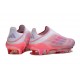 Chaussure adidas F50+ LL FG Rose Blanc
