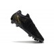 Nike Phantom Luna 2 Elite Low FG Noir Or Monnaie Métallique