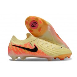 Nike Phantom Luna 2 Elite Low FG Jaune Noir
