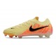 Nike Phantom Luna 2 Elite Low FG Jaune Noir