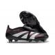 Crampons adidas Predator Elite FT FG Noir Gris Quatre Rouge Lucide