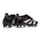 Crampons adidas Predator Elite FT FG Noir Gris Quatre Rouge Lucide