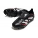 Crampons adidas Predator Elite FT FG Noir Gris Quatre Rouge Lucide