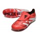 Crampons adidas Predator Elite FT FG Rouge Lucide Blanc Noir