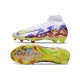 Nike Zoom Mercurial Superfly 10 Elite FG Blanc Jaune Violet