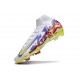 Nike Zoom Mercurial Superfly 10 Elite FG Blanc Jaune Violet