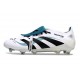 Crampons adidas Predator Elite FT FG Blanc Noir Bleu