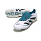 Crampons adidas Predator Elite FT FG Blanc Noir Bleu