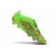 Crampons adidas Predator Elite FT FG Citron Lucide Rose Bleu Fusion