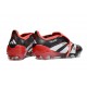 Crampons adidas Predator Elite FT FG X MOMENTS Noir Blanc Rouge Vif