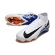 Nike Zoom Mercurial Superfly 10 Elite FG Blanc Noir Bleu