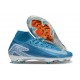 Nike Zoom Mercurial Superfly 10 Elite FG Bleu Blanc