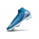 Nike Zoom Mercurial Superfly 10 Elite FG Bleu Blanc