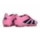 Crampons adidas Predator Elite FT FG Rose Noir