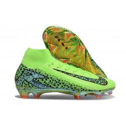 Nike Zoom Mercurial Superfly 10 Elite FG Vert Noir