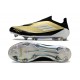 adidas F50 Elite Laceless FG Doré Noir Blanc