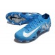 Nike Air Zoom Mercurial Vapor 16 Elite FG Bleu Blanc