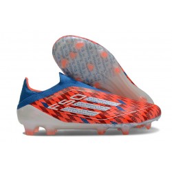 adidas F50 Elite Laceless FG Rouge Bleu Blanc