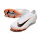 Nike Air Zoom Mercurial Vapor 16 Elite FG Blanc Noir Orange