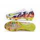 Nike Air Zoom Mercurial Vapor 16 Elite FG Blanc Jaune Violet
