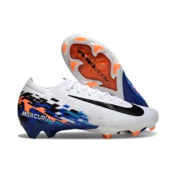Nike Air Zoom Mercurial Vapor 16 Elite FG Blanc Noir Bleu