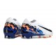 Nike Air Zoom Mercurial Vapor 16 Elite FG Blanc Noir Bleu