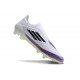 adidas F50 Elite Laceless FG X Messi Blanc Ftwr Noir Violet Uni