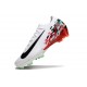 Nike Air Zoom Mercurial Vapor 16 Elite FG Blanc Noir Rouge