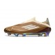 adidas F50 Elite Laceless FG X BAD BUNNY Carton Blanc Crème Cyan Vif