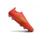 adidas F50 Elite Laceless FG Rouge Solaire Or Métallique Rouge Vif