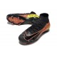 Nike Zoom Mercurial Superfly 10 Elite FG Noir Orange Jaune