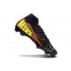 Nike Zoom Mercurial Superfly 10 Elite FG Noir Orange Jaune