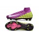 Nike Zoom Mercurial Superfly 10 Elite FG Violet Jaune Blanc