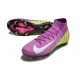 Nike Zoom Mercurial Superfly 10 Elite FG Violet Jaune Blanc