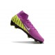 Nike Zoom Mercurial Superfly 10 Elite FG Violet Jaune Blanc