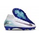 Nike Zoom Mercurial Superfly 10 Elite FG Blanc Bleu Noir