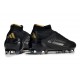 adidas F50 Elite Mid FG Dark Spark - Noir Argenté Doré