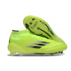 adidas F50 Elite Mid FG Jaune Solaire Noir