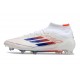 adidas F50 Elite Mid FG Advancement - Blanc Rouge Bleu