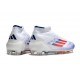 adidas F50 Elite Mid FG Blanc Rouge Bleu