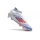 adidas F50 Elite Mid FG Blanc Rouge Bleu