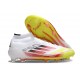adidas F50 Elite Mid FG Advancement - Blanc Rouge Jaune
