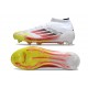adidas F50 Elite Mid FG Advancement - Blanc Rouge Jaune