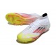 adidas F50 Elite Mid FG Advancement - Blanc Rouge Jaune