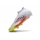 adidas F50 Elite Mid FG Advancement - Blanc Rouge Jaune