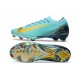 Nike Air Zoom Mercurial Vapor 16 Elite FG Bleu Or