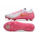 Nike Phantom Luna 2 Elite Low FG Rosa Bianco