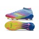 adidas F50 Elite Mid FG Bleu Fusion Citron Lucide Rose