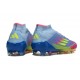 adidas F50 Elite Mid FG Bleu Fusion Citron Lucide Rose